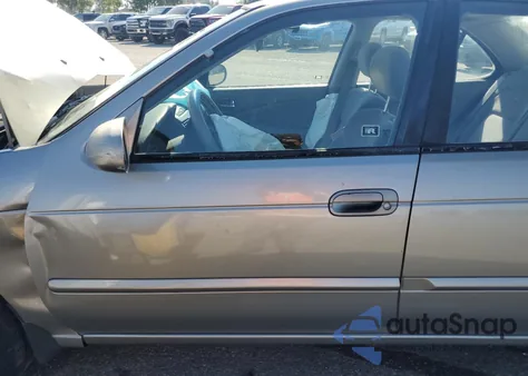 2000 Nissan Sentra Se z USA, uszkodzony, nr VIN 3N1BB51A8YL001115